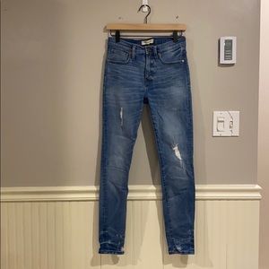 Madewell 9” High Rise Skinny Jeans